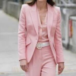 Smythe Boy Blazer in Bubble Pink Flamingo Size 4